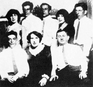 A rare photo of the killer crew that murdered Herman Rosenthal
